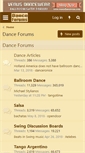 Mobile Screenshot of danceforums.com